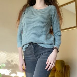 Aqua, Knit Sweater